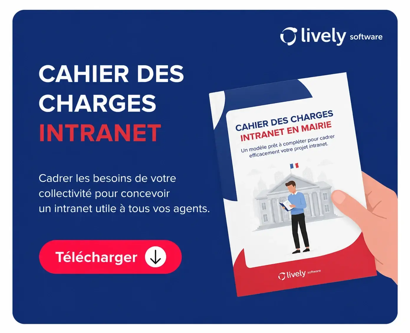 bannière du cahier des charges intranet mairie