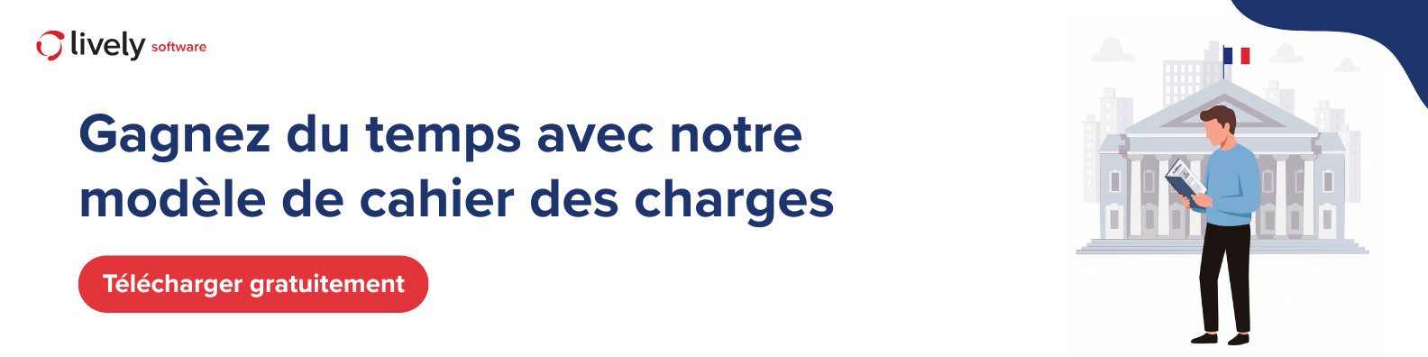 Bannière pour télécharger gratuitement le modèle de cahier des charges intranet