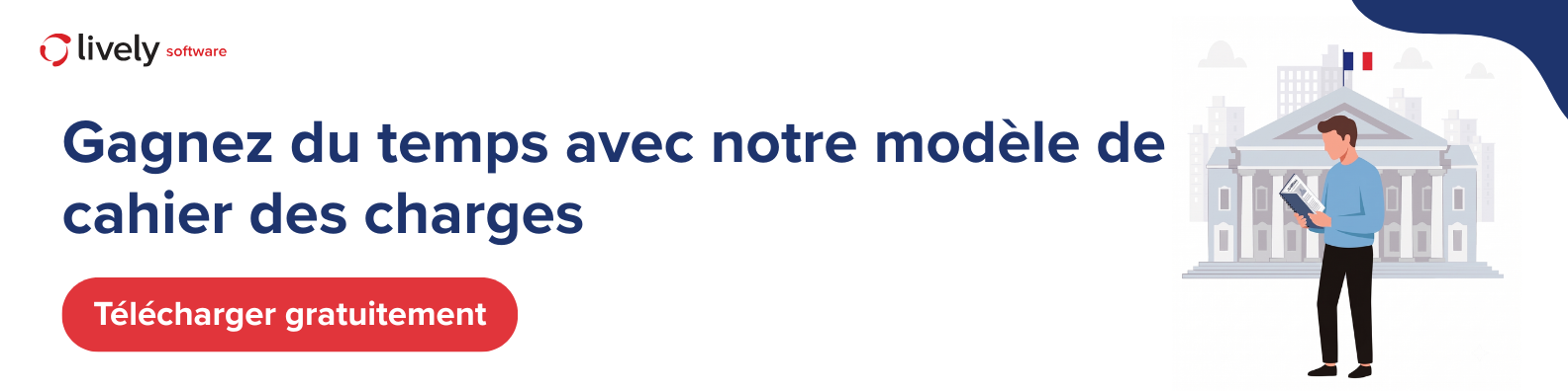 Bannière pour télécharger gratuitement le modèle de cahier des charges intranet
