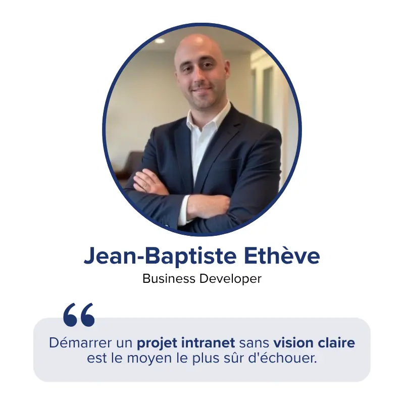 Jean-Baptiste Ethève, spécialiste des projets SI en collectivité, partage ses conseils pour réussir un projet intranet.