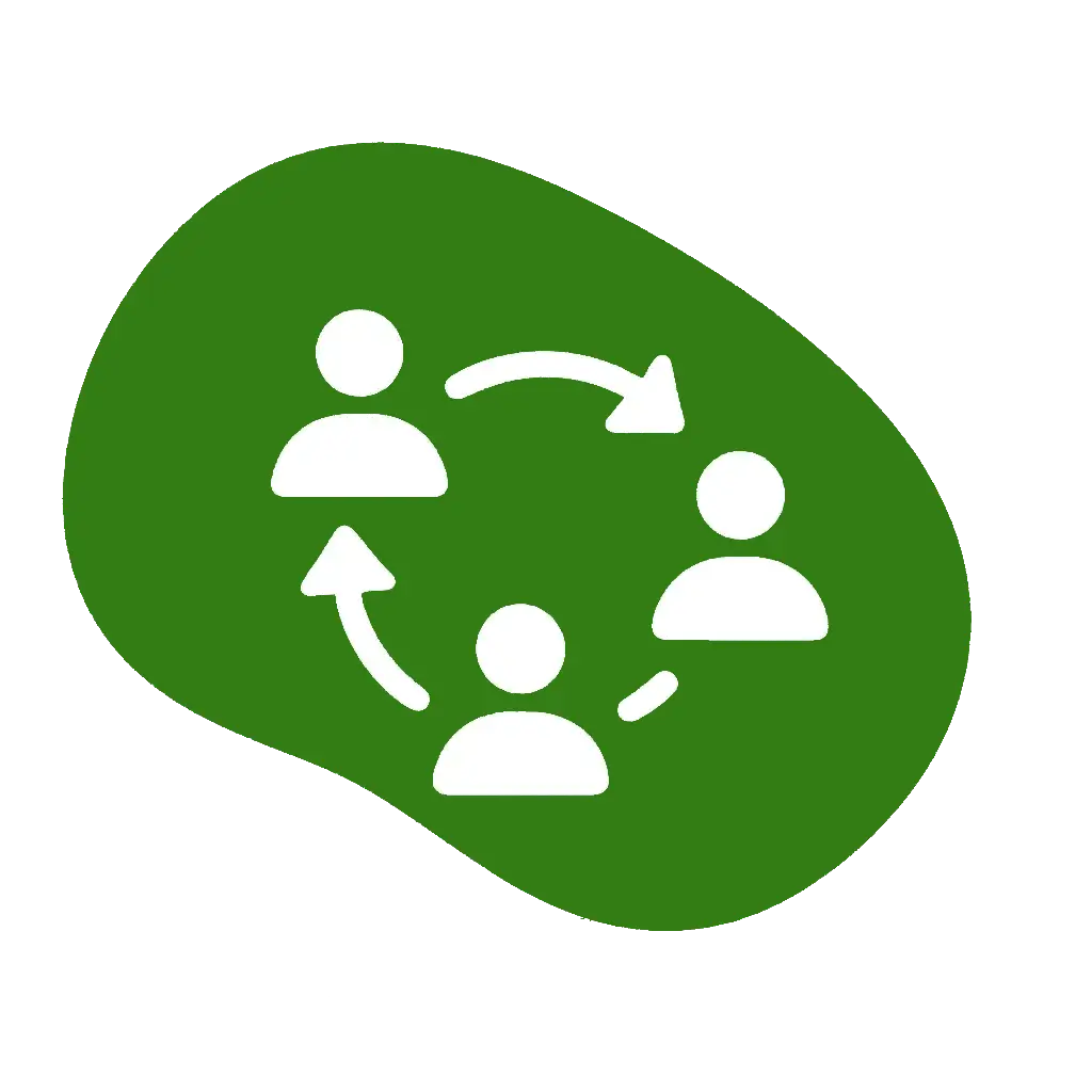 Illustration de la collaboration fluide entre équipes via un intranet moderne